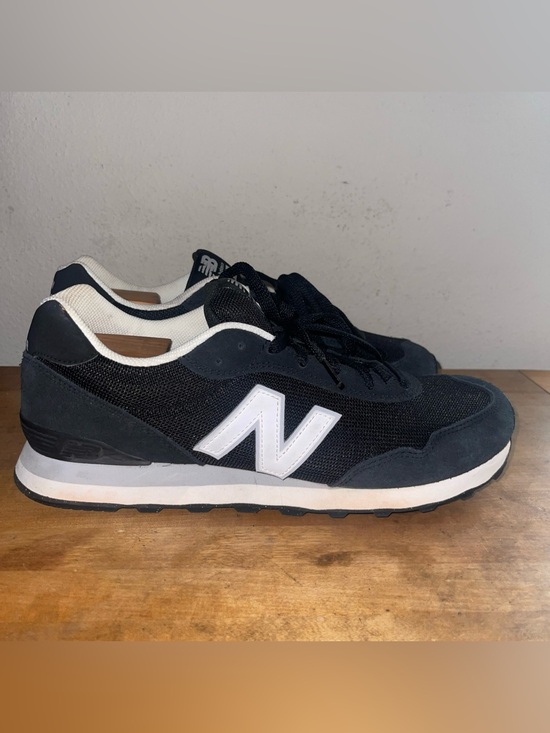 Other - New Balance Men’s 515 Running Jogging Sneakers Black/White Suede Sz 12